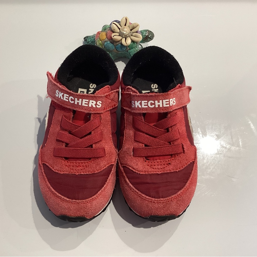 Skechers Red And Black Kids' Star Wars Dynamo Continuem Toddler Size 8.5